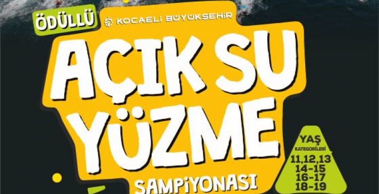 Açık Su Yüzme Şampiyonası başlıyor