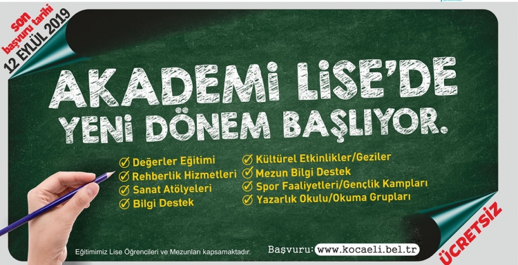 Akademi Lise’de yeni dönem başlıyor