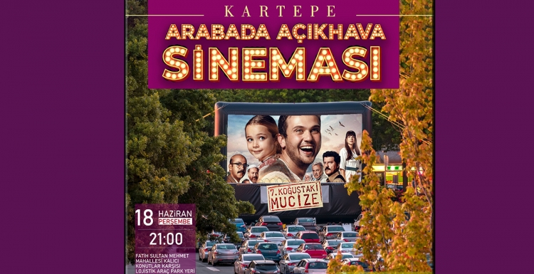 Arabada sinema keyfi Kartepe ve Kandıra’da