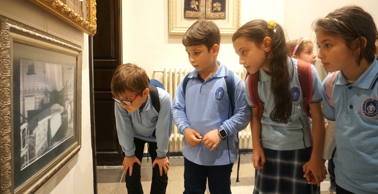 Atatürk Müzesi’ne okullardan yoğun ilgi