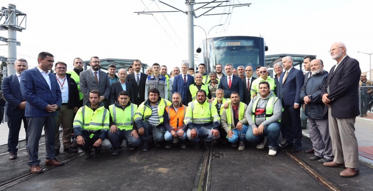 Başkan Büyükakın'dan deneme sürüşü