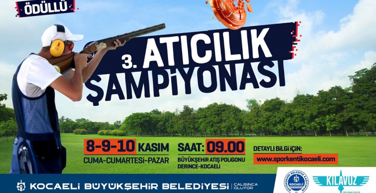 Büyükşehir’den 3. Atıcılık Trap Şampiyonası