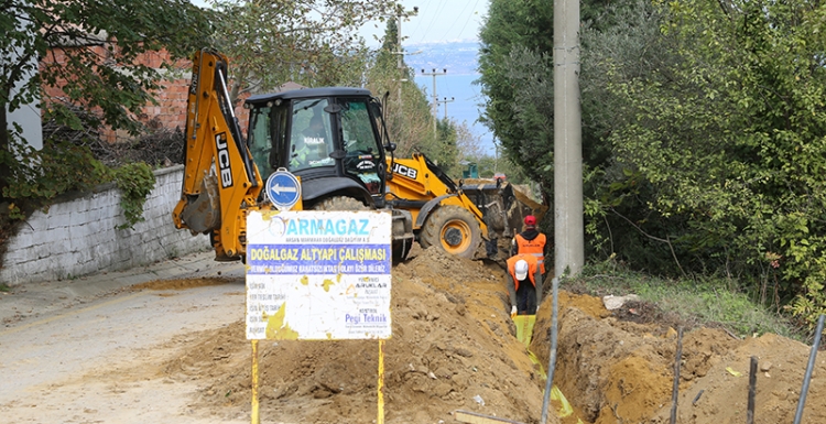 Çamçukur Mahallesi'ne doğalgaz geliyor