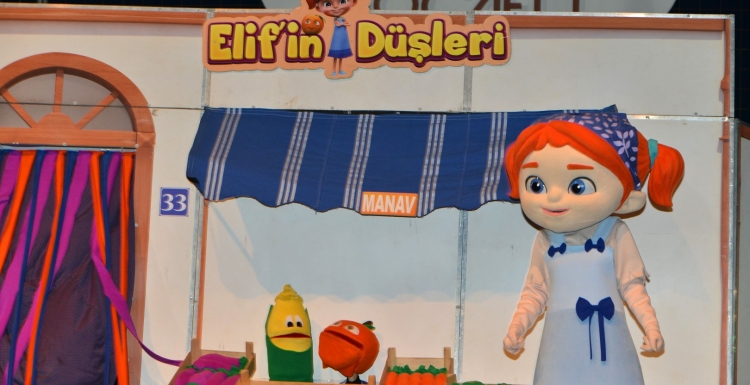 Çocuklar Elif’in Düşleri'yle eğlendi