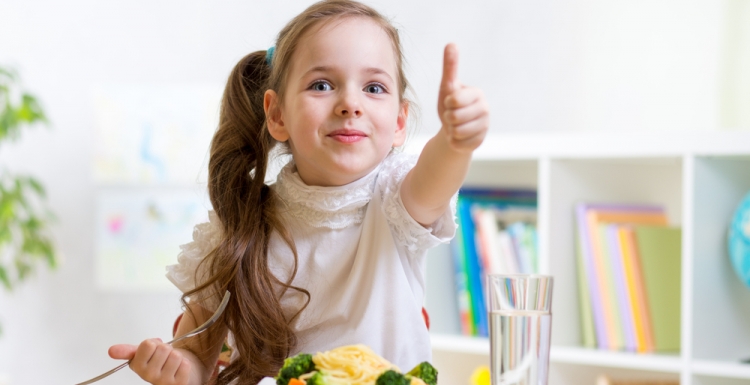 Doğru beslenen çocuklar sağlıklı büyüyor