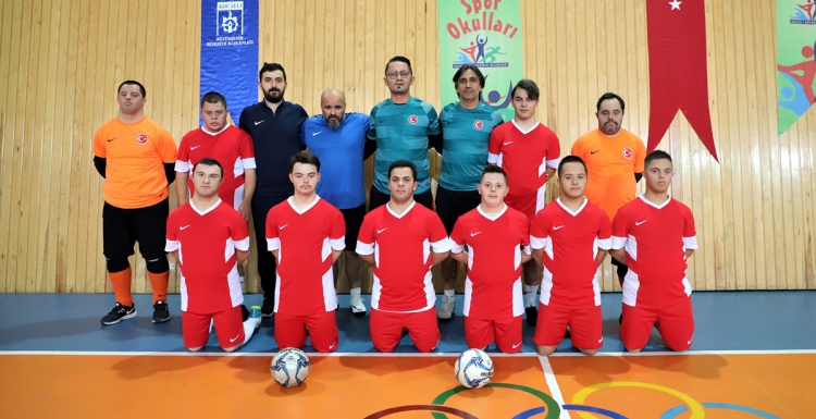 Down Sendromlu Futsal Milli Takımı Kocaeli’de