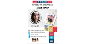 Esin Alçıoğlu, 13. Kitap Fuarı'nda