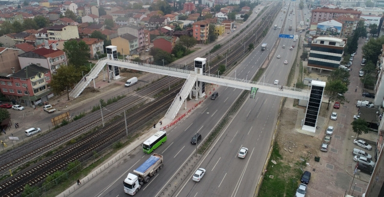 42 Evler'e yeni üstgeçit