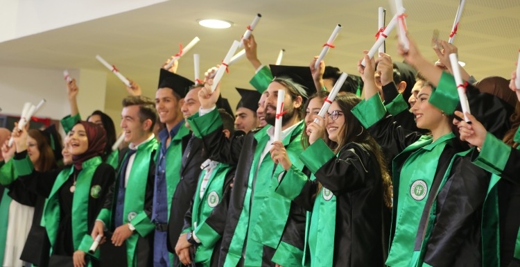 Gazanfer Bilge'de mezuniyet heyecanı