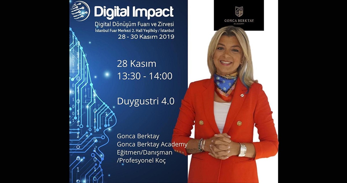 Gonca Berktay, Digital Dönşüm Fuarı’nda