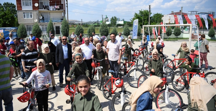 Kartepe’de Bisiklet Festivali Sürüyor