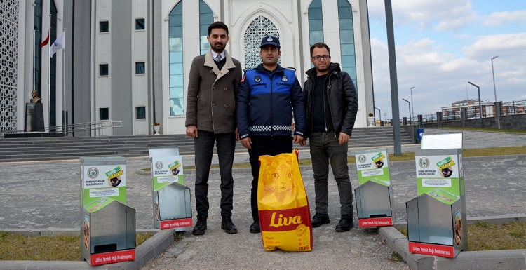 Kartepe’de hayvan dostlarımız aç kalmayacak