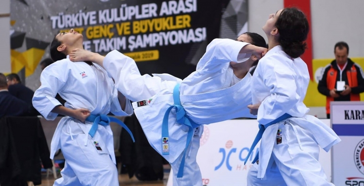 Kartepe’de karate şampiyonları belli oldu