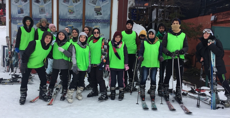 Kartepe’de ücretsiz kayak kursu başladı