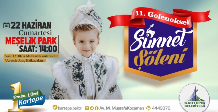 Kartepe sünnet şölenine hazır