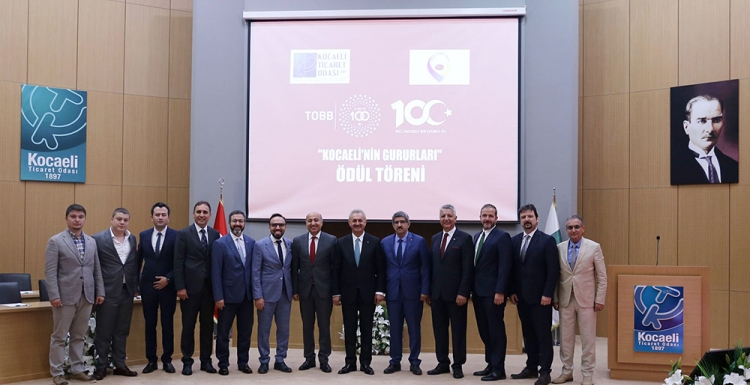 Kocaeli’nin gururu 5 firmaya KOTO’dan ödül