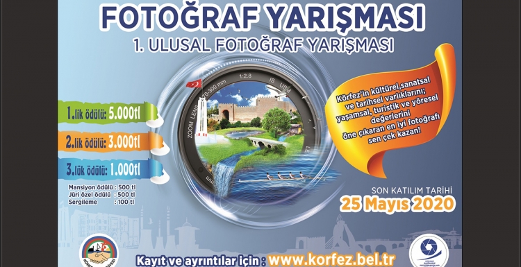 Körfez Belediyesi’nden ödüllü fotoğraf yarışması   