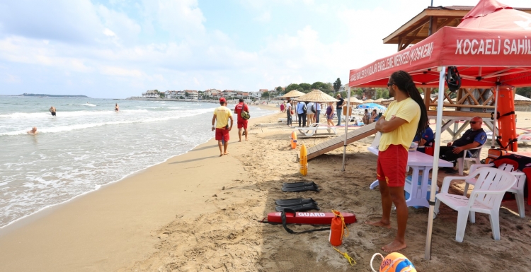 Mavi bayraklı plajlara denetimden tam not