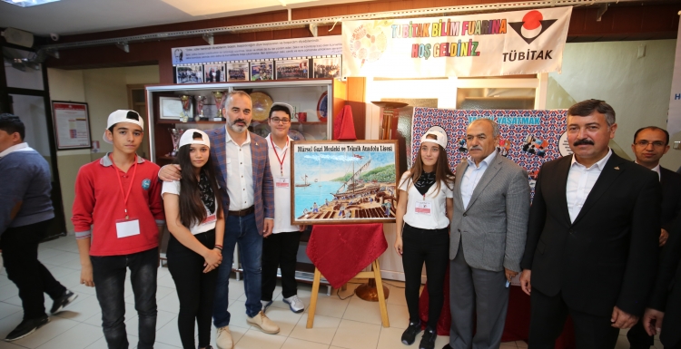 Mürsel Gazi Lisesi’nden bilim fuarı