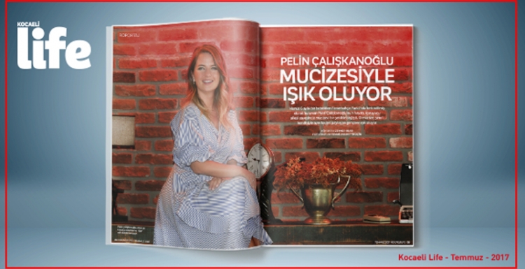 Pelin Çalışkanoğlu Mucizesiyle ışık oluyor