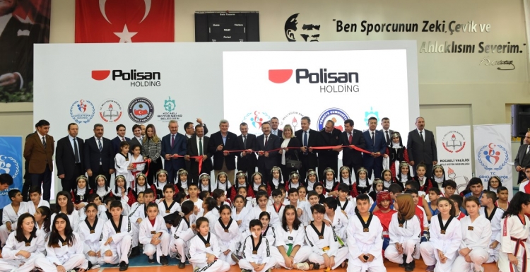 Polisan Spor Salonu’na görkemli açılış