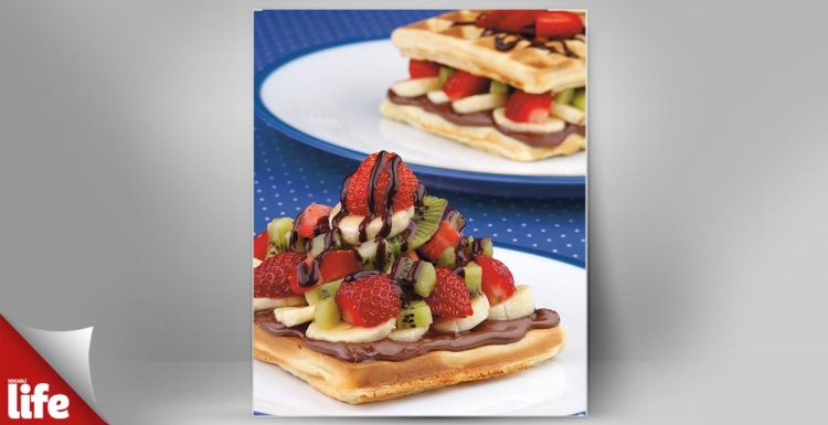 Waffle, Marina Cafe’de yenir