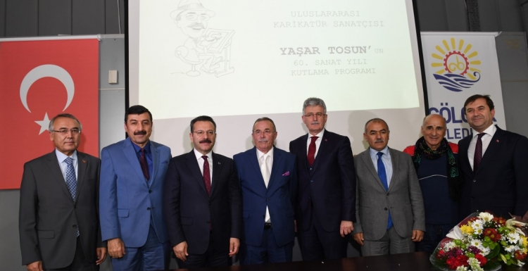 Yaşar Tosun'un 60. sanat yılı kutlandı