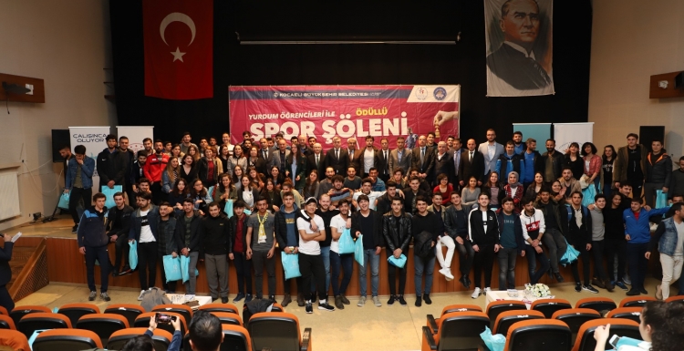 Spor şöleninde ödül zamanı