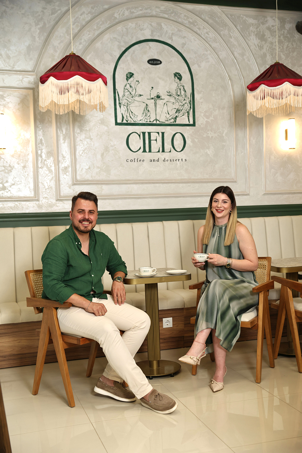 Sevgiyle kurulan bir hayalin adı: Cielo Coffee and Desserts
